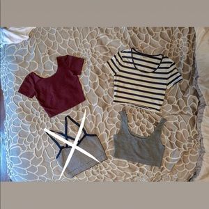 AA & Express Crop Top Bundle